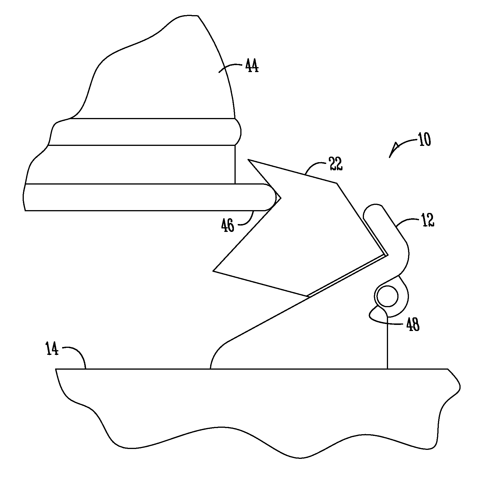 Attachment for tire mounting machine