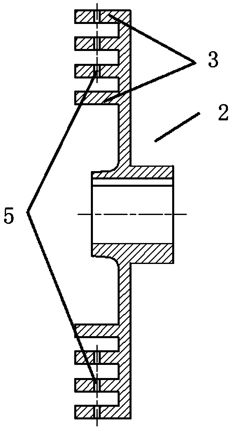 Impeller and low-noise emulsifying pump