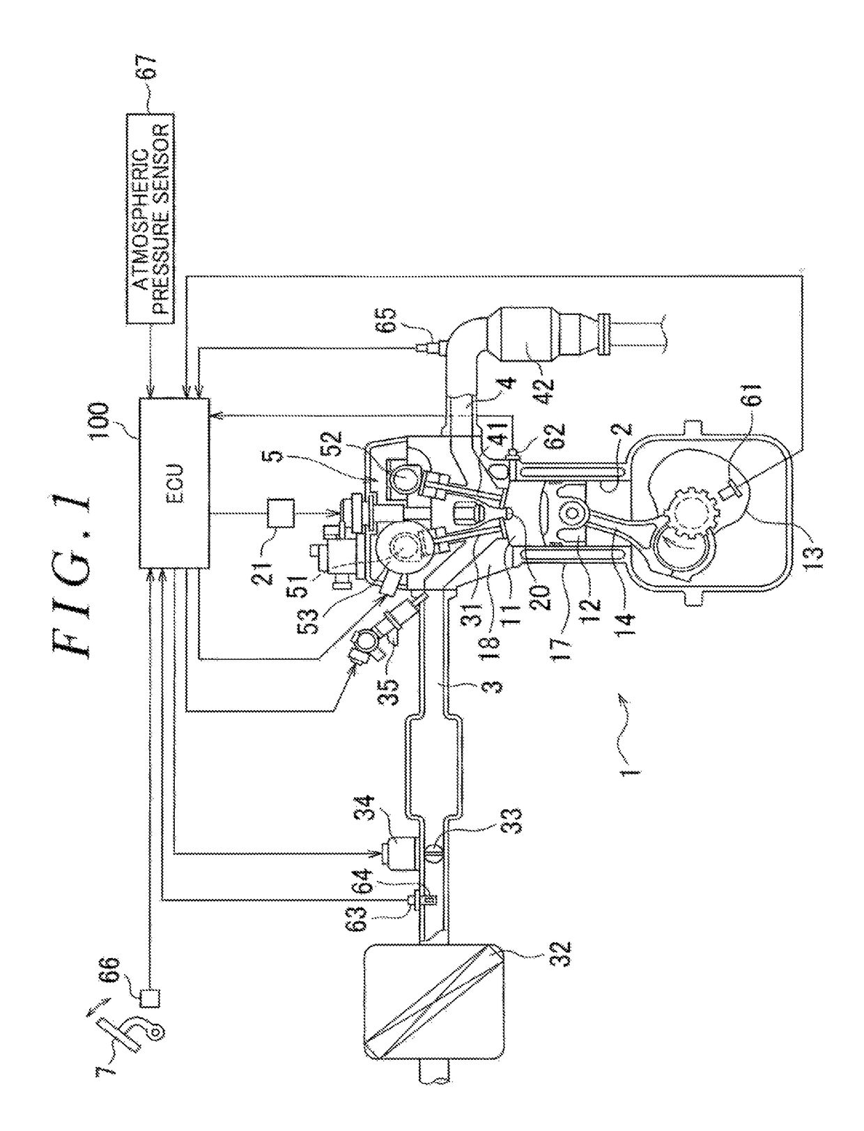 Failure diagnosis apparatus for diagnosing an insufficient output of an internal combustion engine