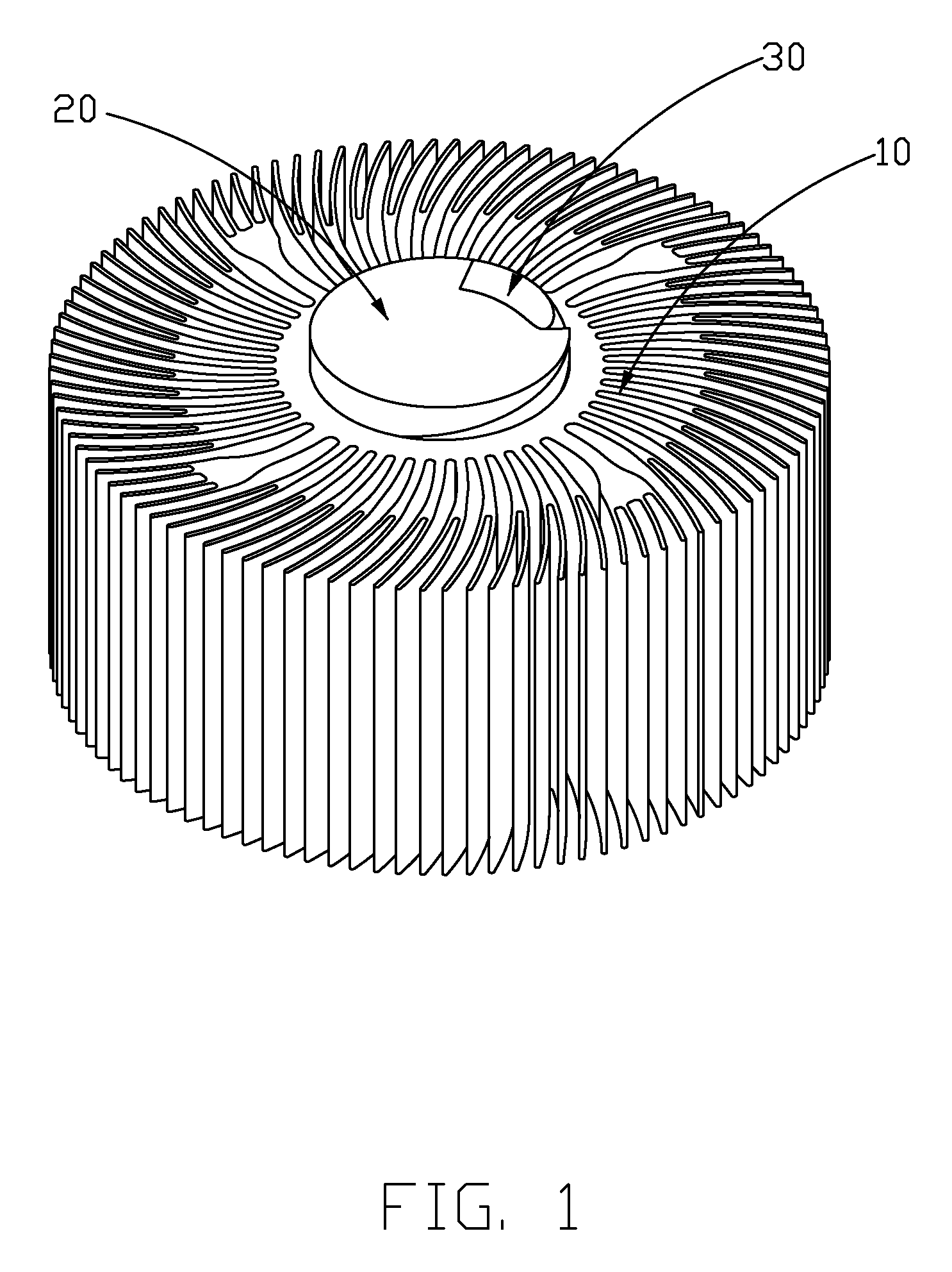 Heat dissipation device with a heat pipe