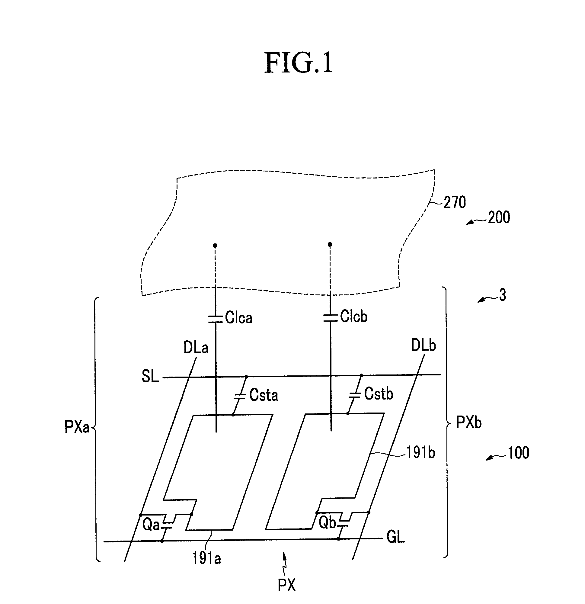 Liquid crystal display, a method for manufacturing a liquid crystal display and a liquid crystal composition