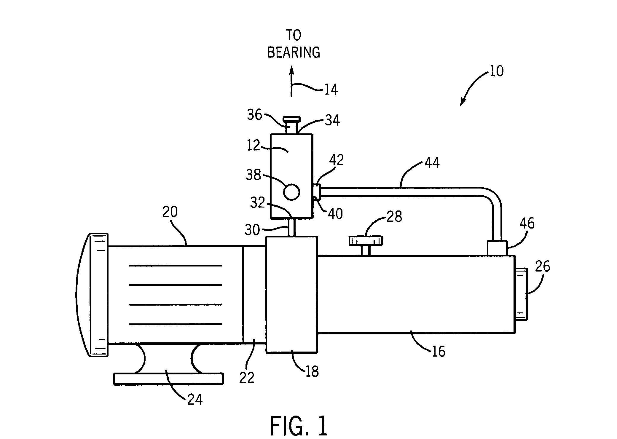 Oil circulation retention system and method