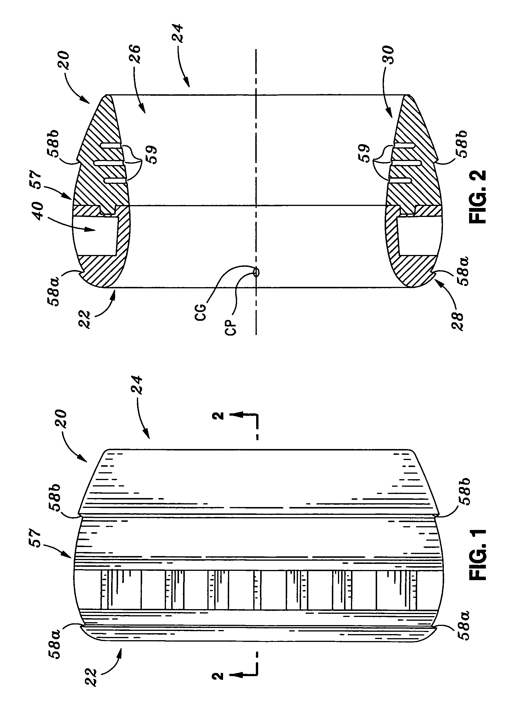 Payload delivering ring airfoil projectile