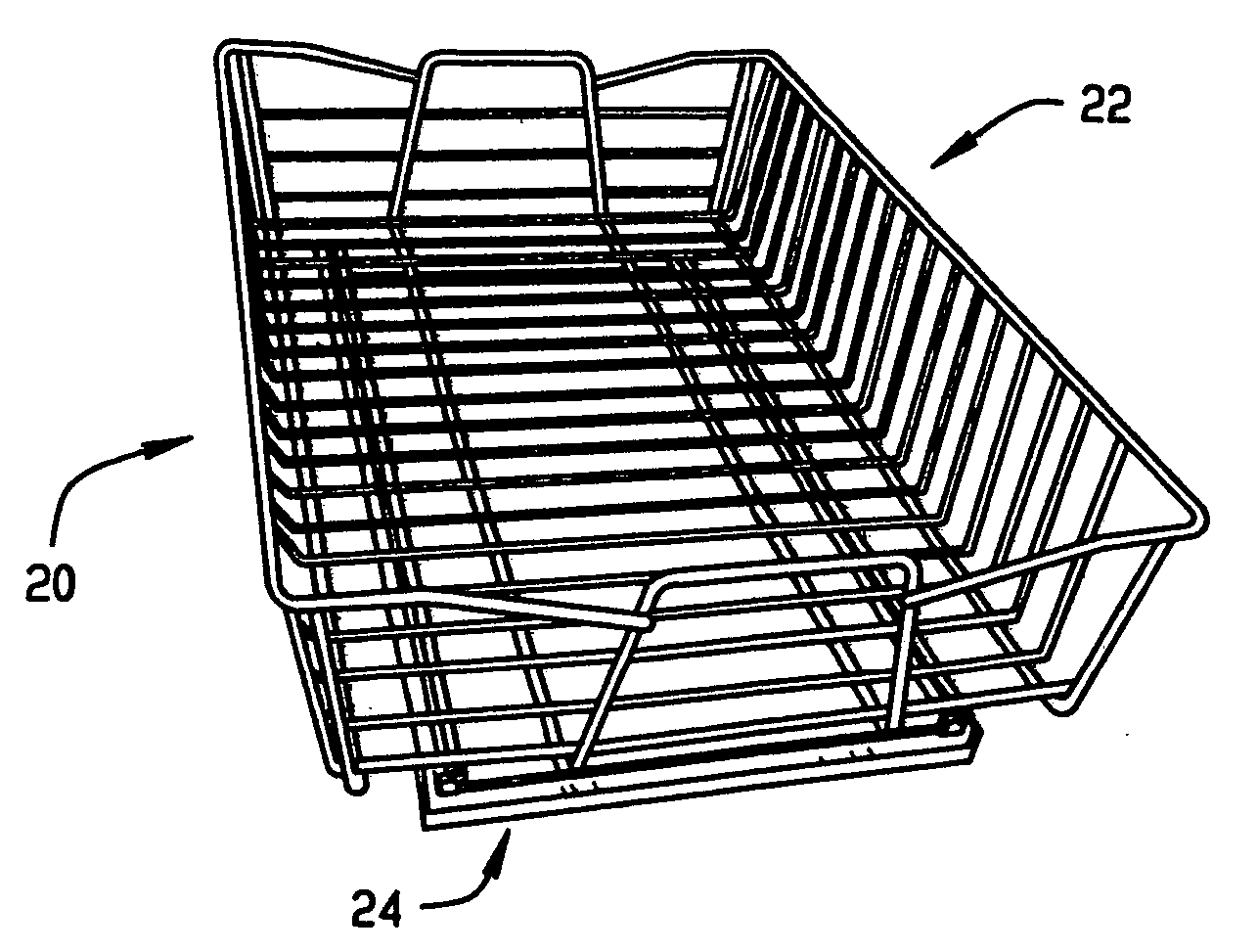 Wire baskets and related devices