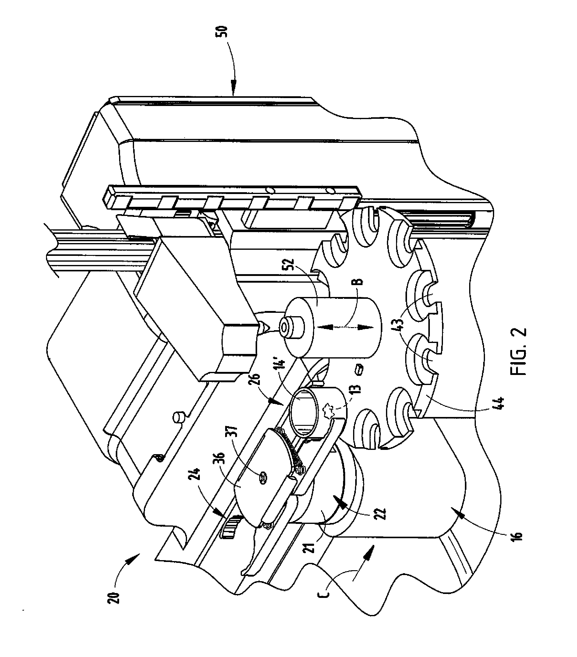 Crucible shuttle assembly and method of operation