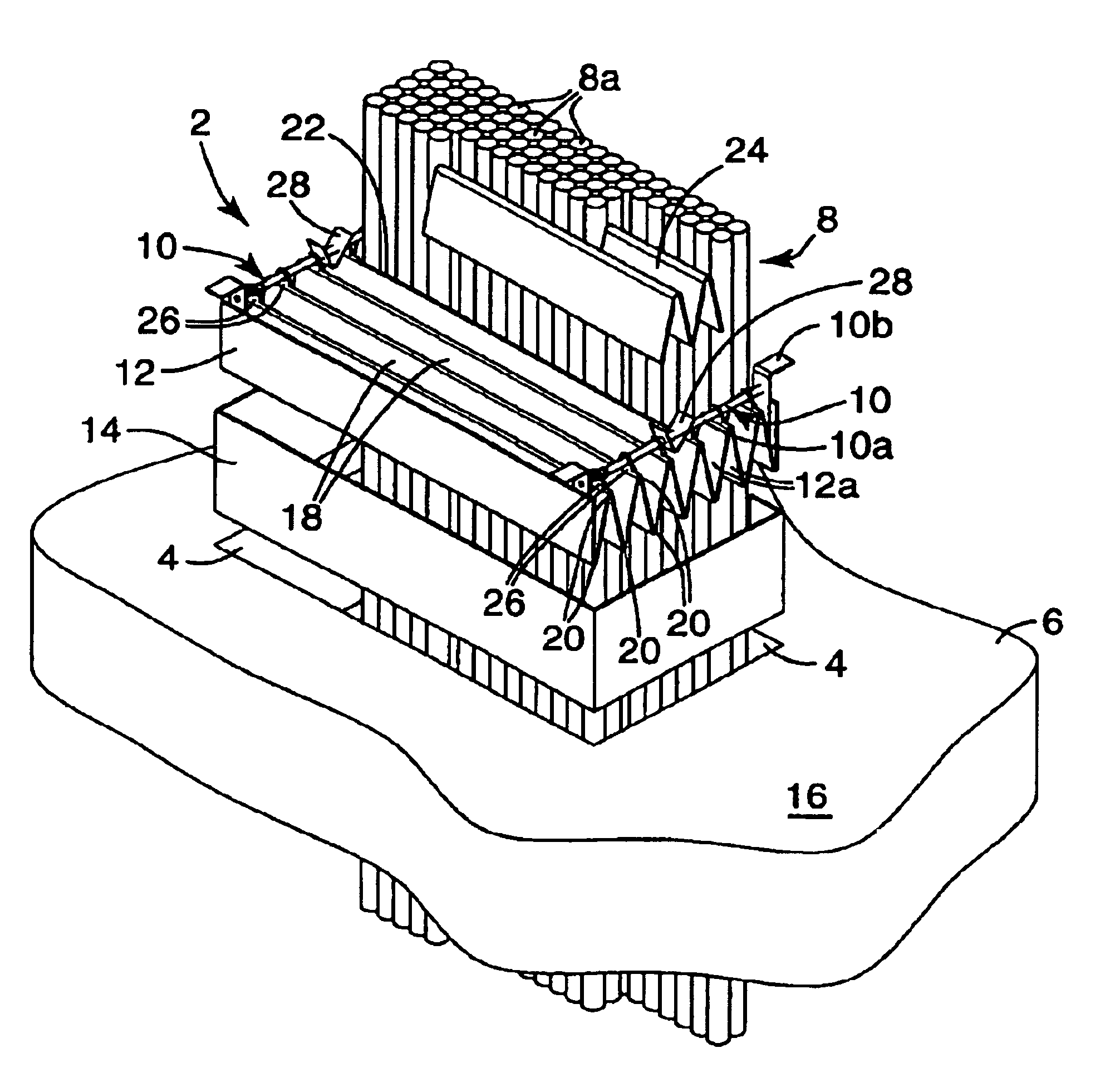 Method and apparatus for firestopping a through-penetration