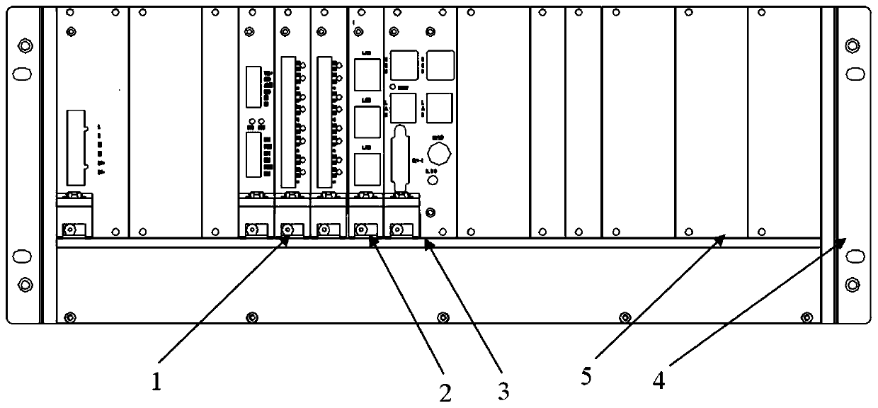 Embedded device for monitoring relay protection and fault recording device of power distribution station in real time