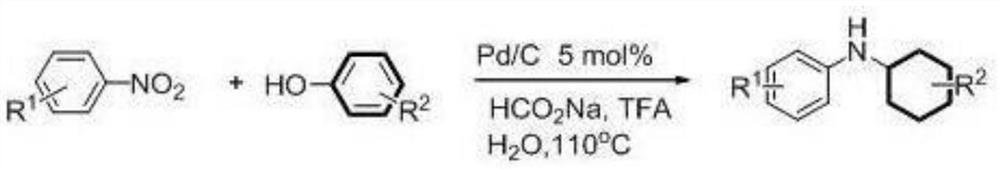 A kind of preparation method of substituted secondary aromatic amine compound