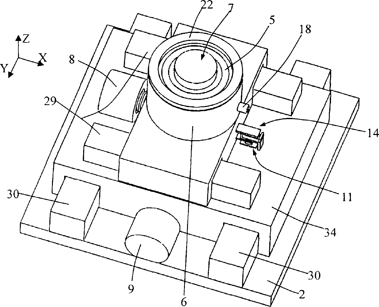 Double-layer orthogonal air floatation decoupling and flexible membrane angular decoupling electromagnetic damping vibration isolator