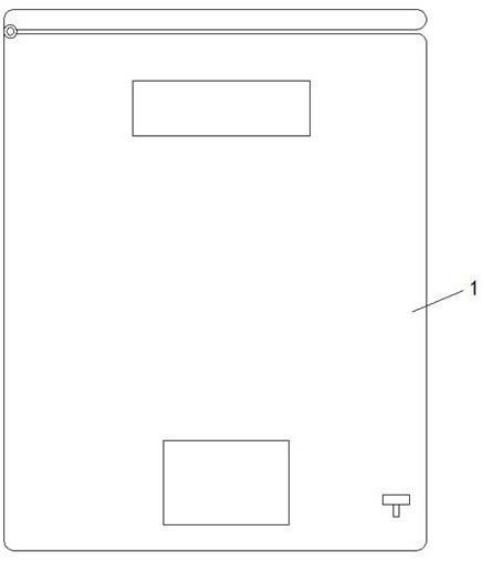 Hemostatic gauze collection and processing device for obstetrics and gynecology operating room