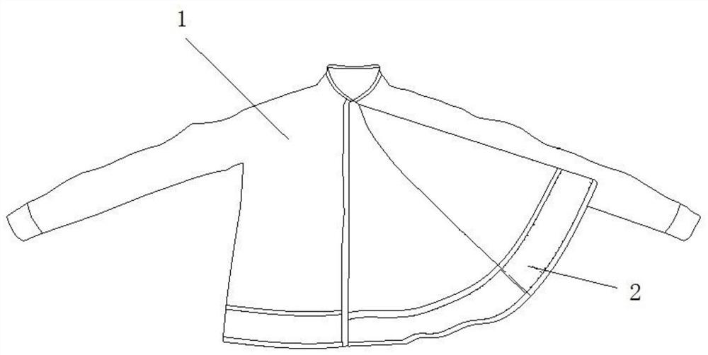 A kind of children's clothes fitting method and children's clothes based on somatosensory technology