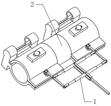 Steel frame connecting piece