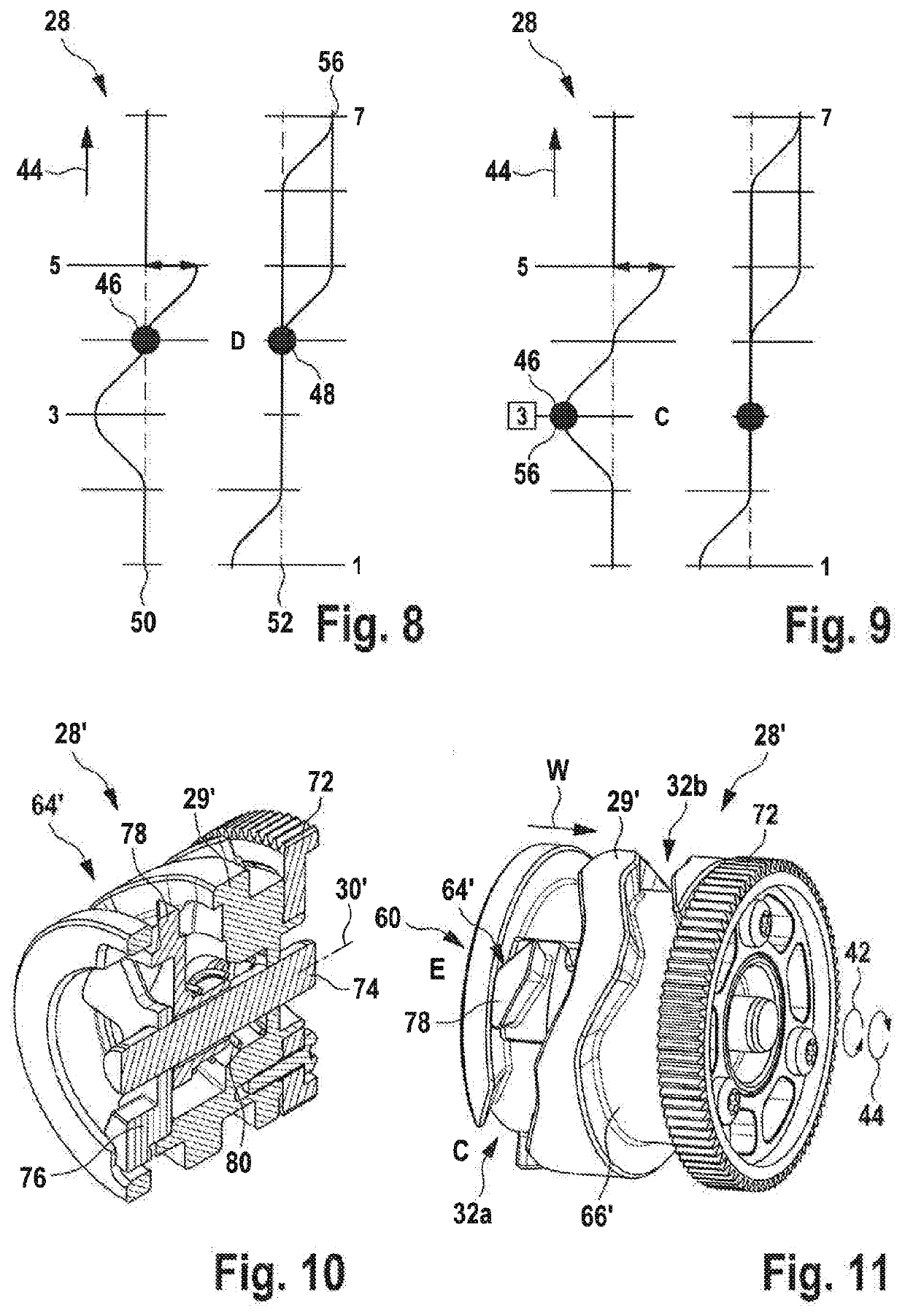 Selector drum and motor-vehicle manual transmission