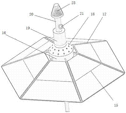 Irrigation nozzle for landscaping