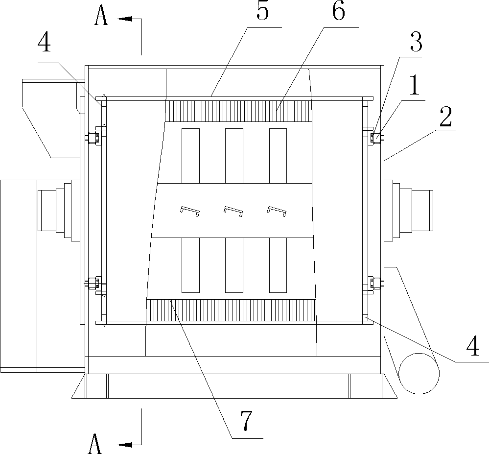 Horizontal dehydrator