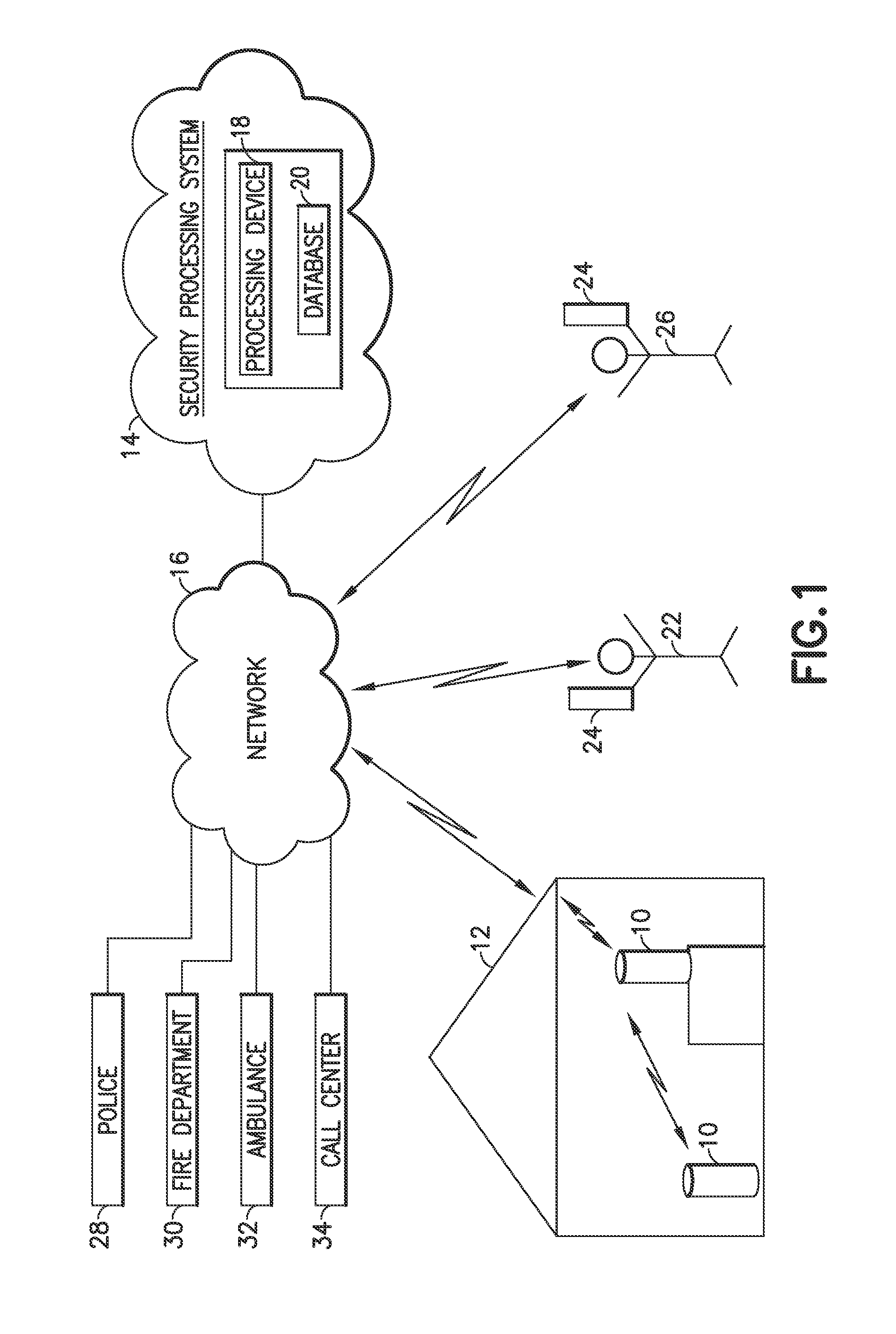System and methods for designating and notifying secondary users for location-based monitoring