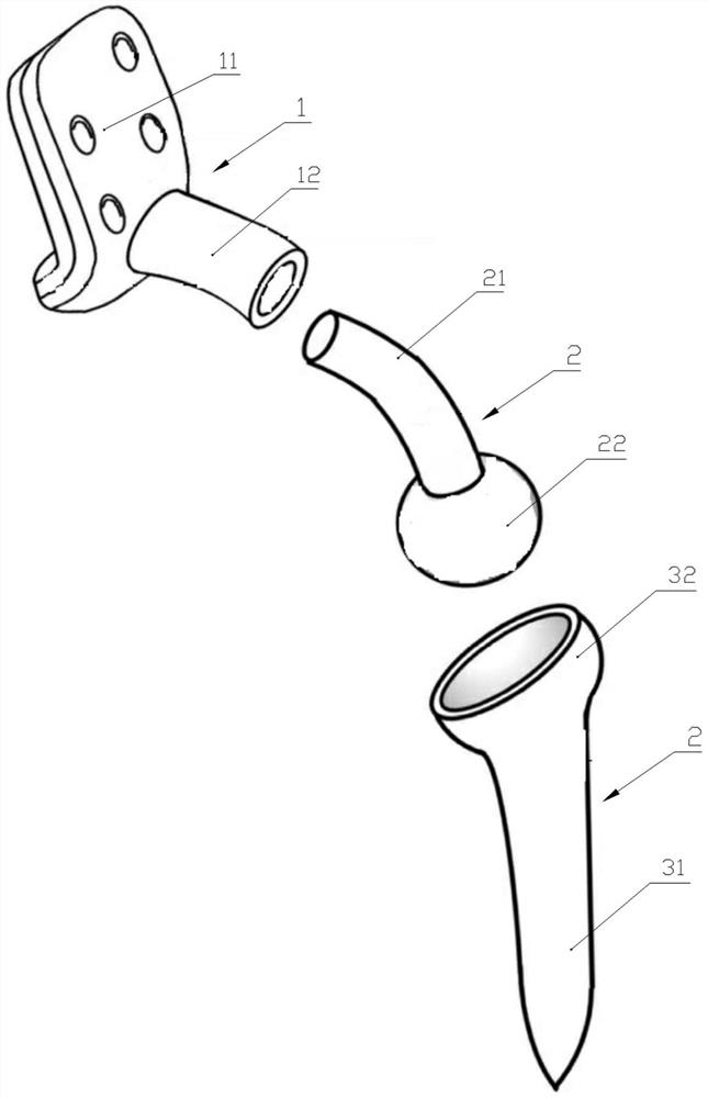 Personalized semi-pelvic prosthesis and making method thereof