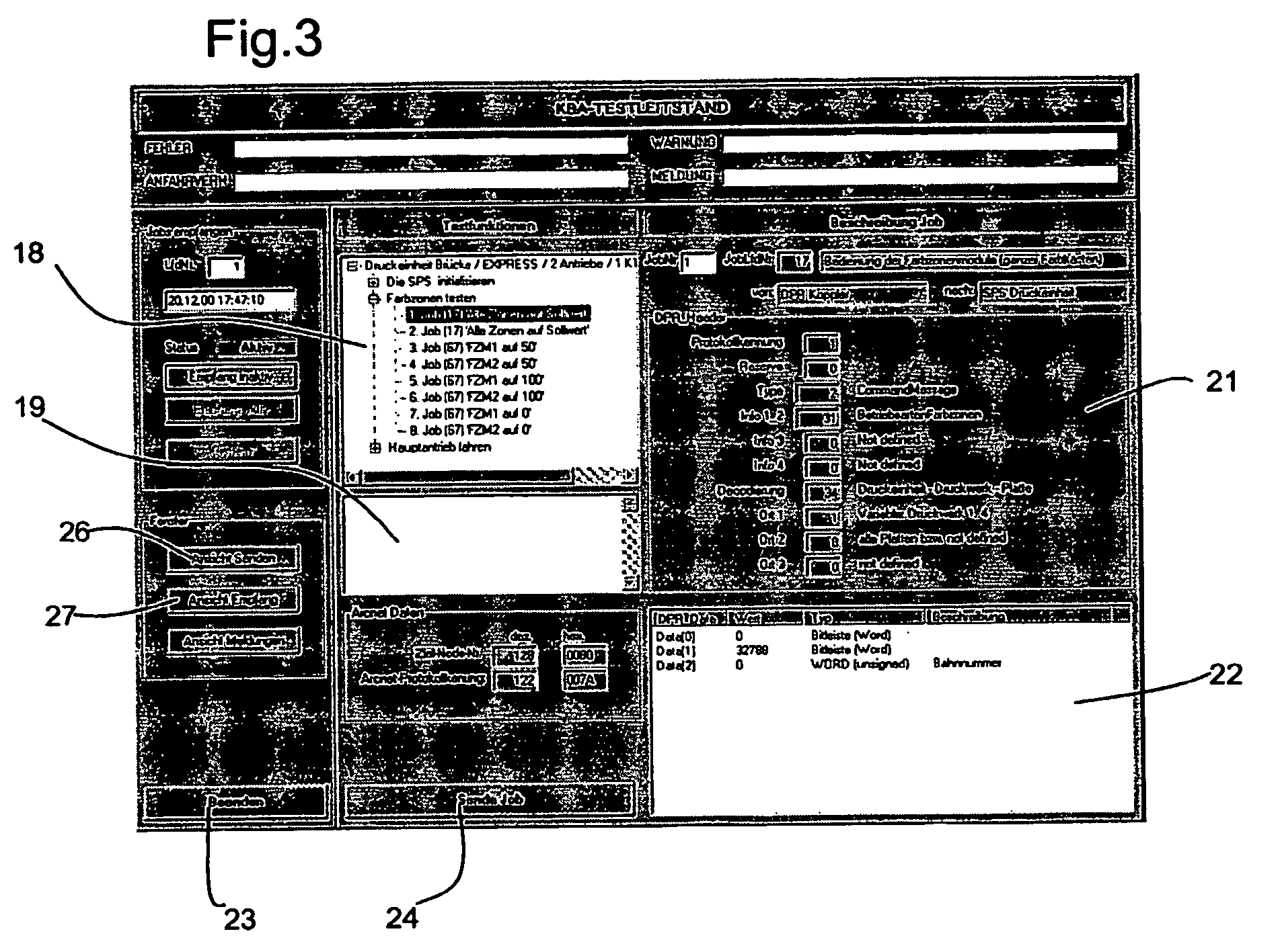 Method and Device for Carrying Out the Functional Check and Functional Checking of a Technical Unit