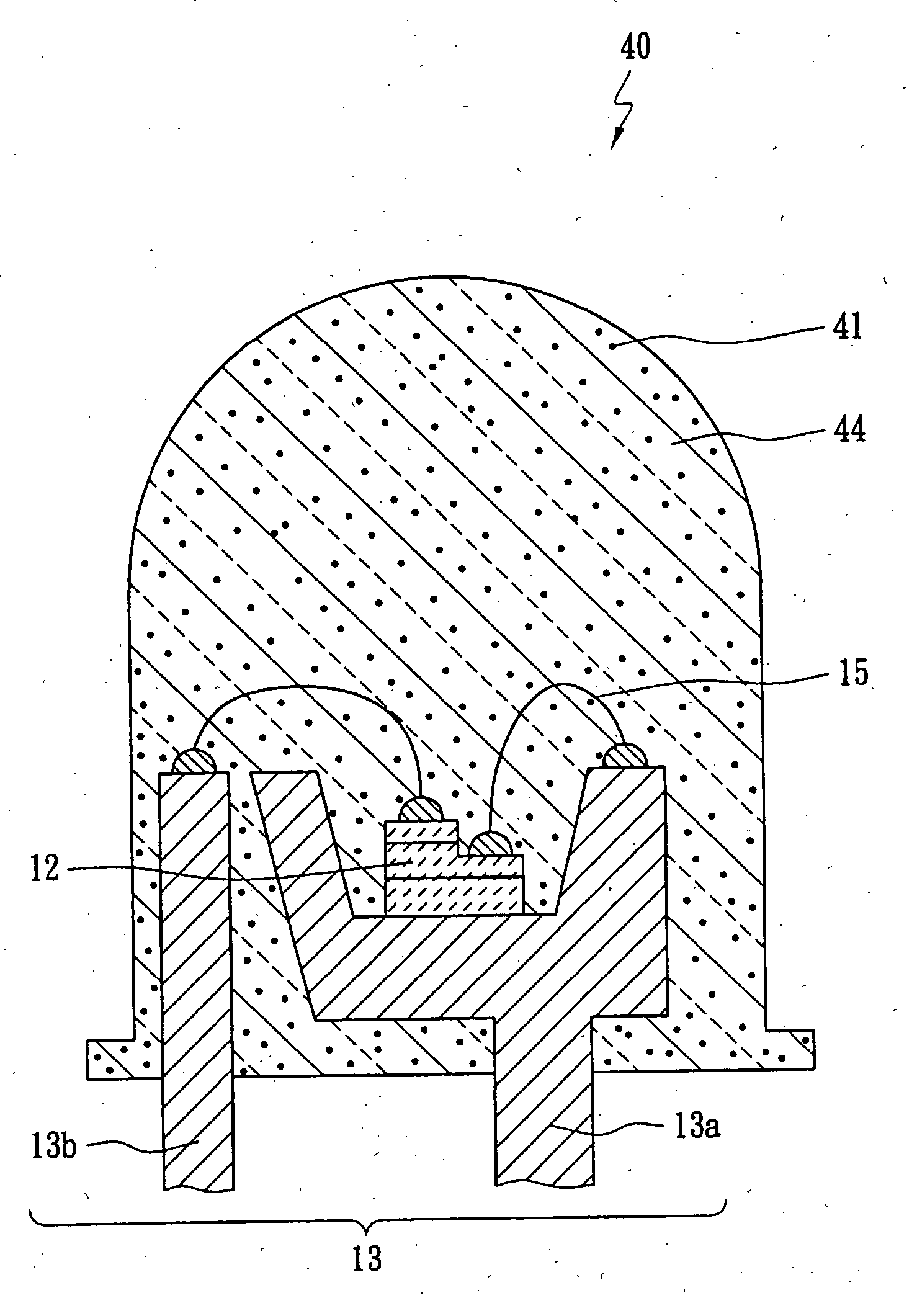 Light apparatus capable of emitting light of multiple wavelengths using nanometer fluorescent material, light device and manufacturing method thereof