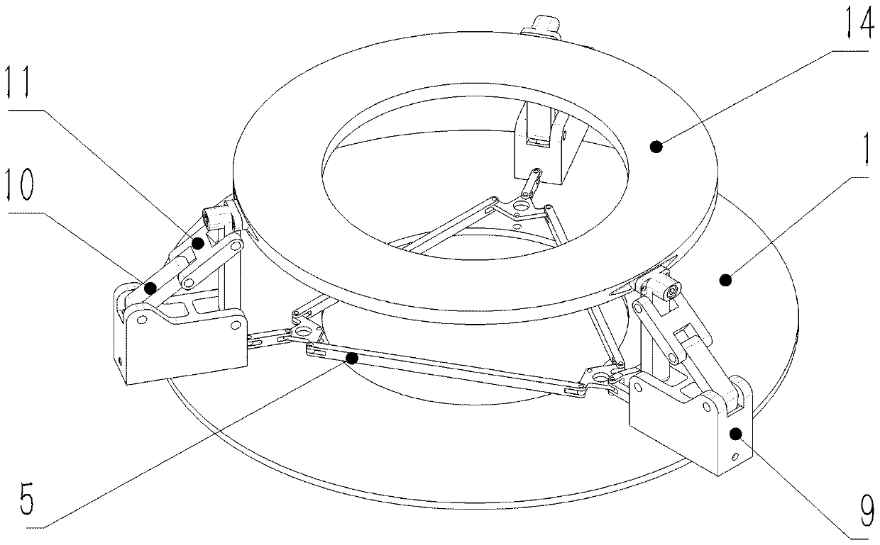 Repetitive on-orbit locking mechanism