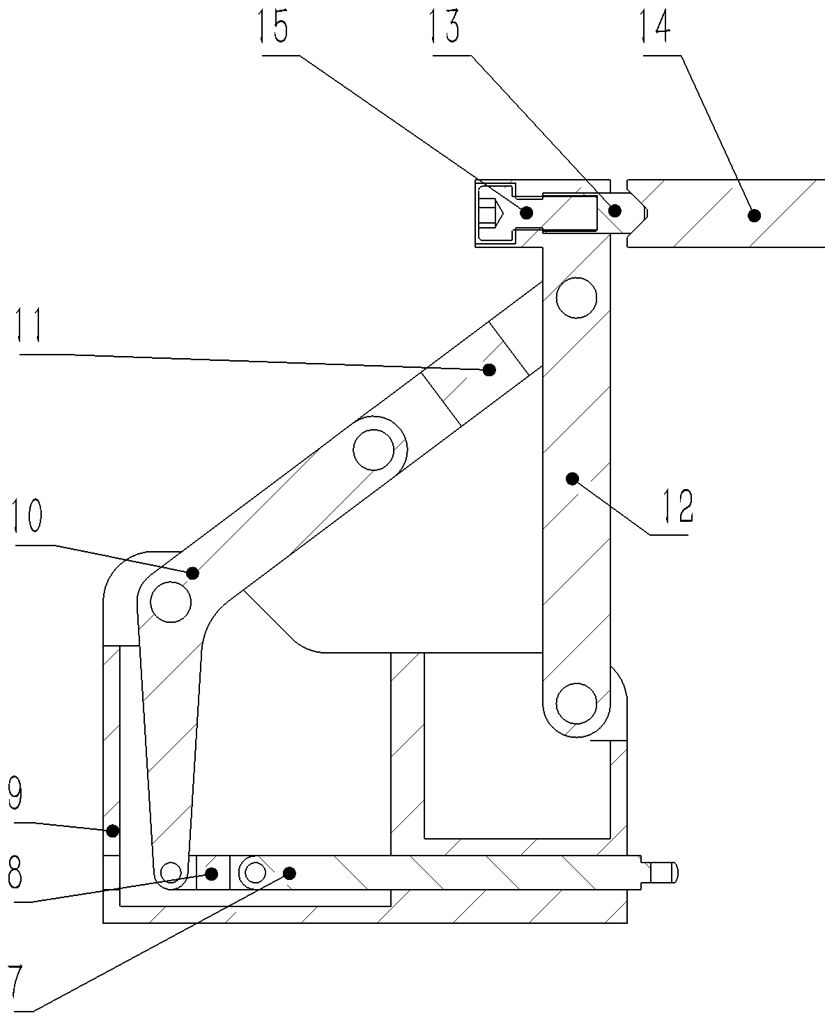 Repetitive on-orbit locking mechanism