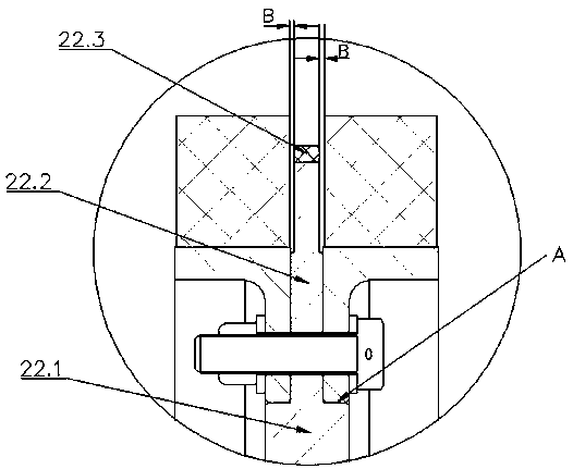 Combined solid wheel for rail transit vehicle and stiffness design method thereof