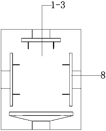 Continuous tank-type wood carbonizing device