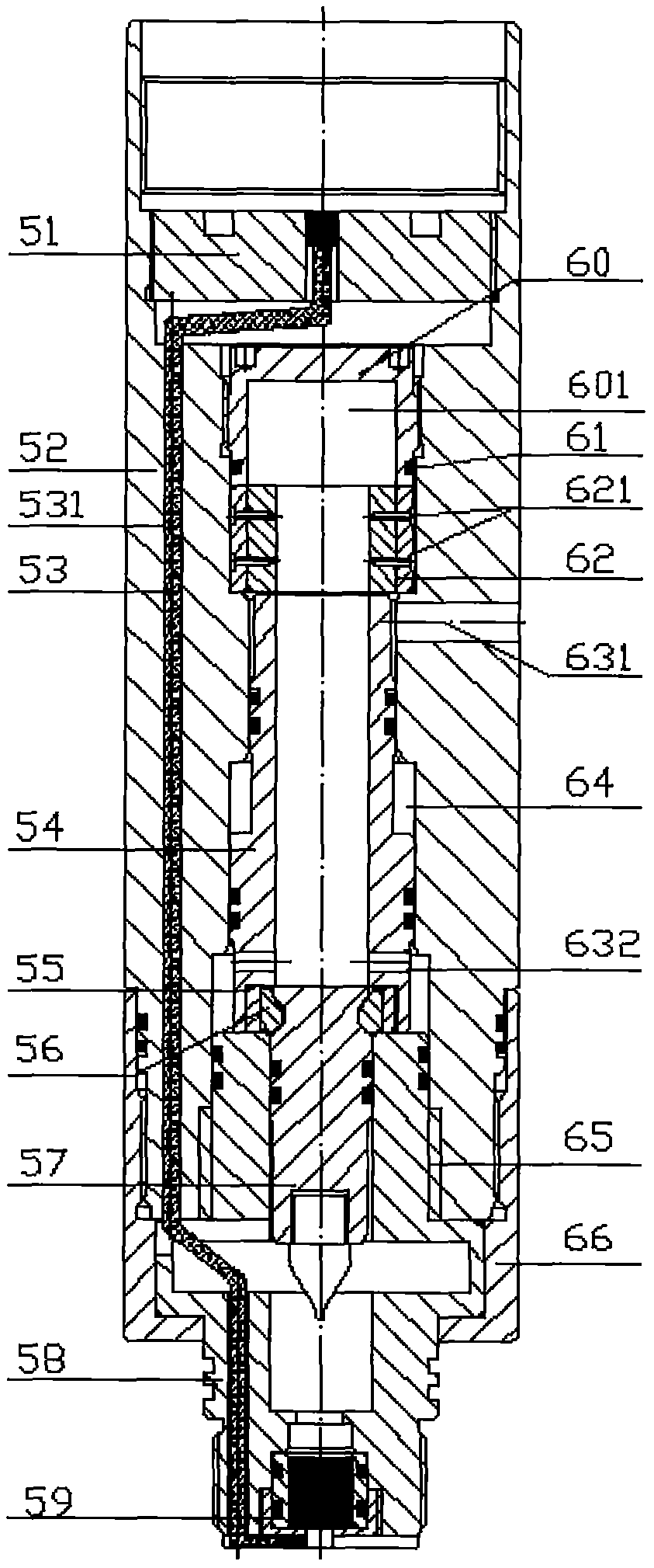 Full-bore straddling perforation-test combination tubular column and operating method thereof