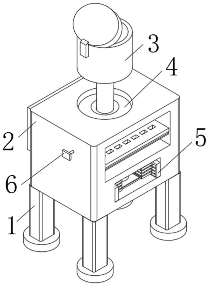 Processing device and processing method for plastic products before environment-friendly recycling