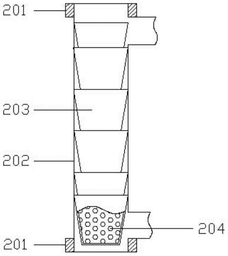 A roof rainwater interception and purification system