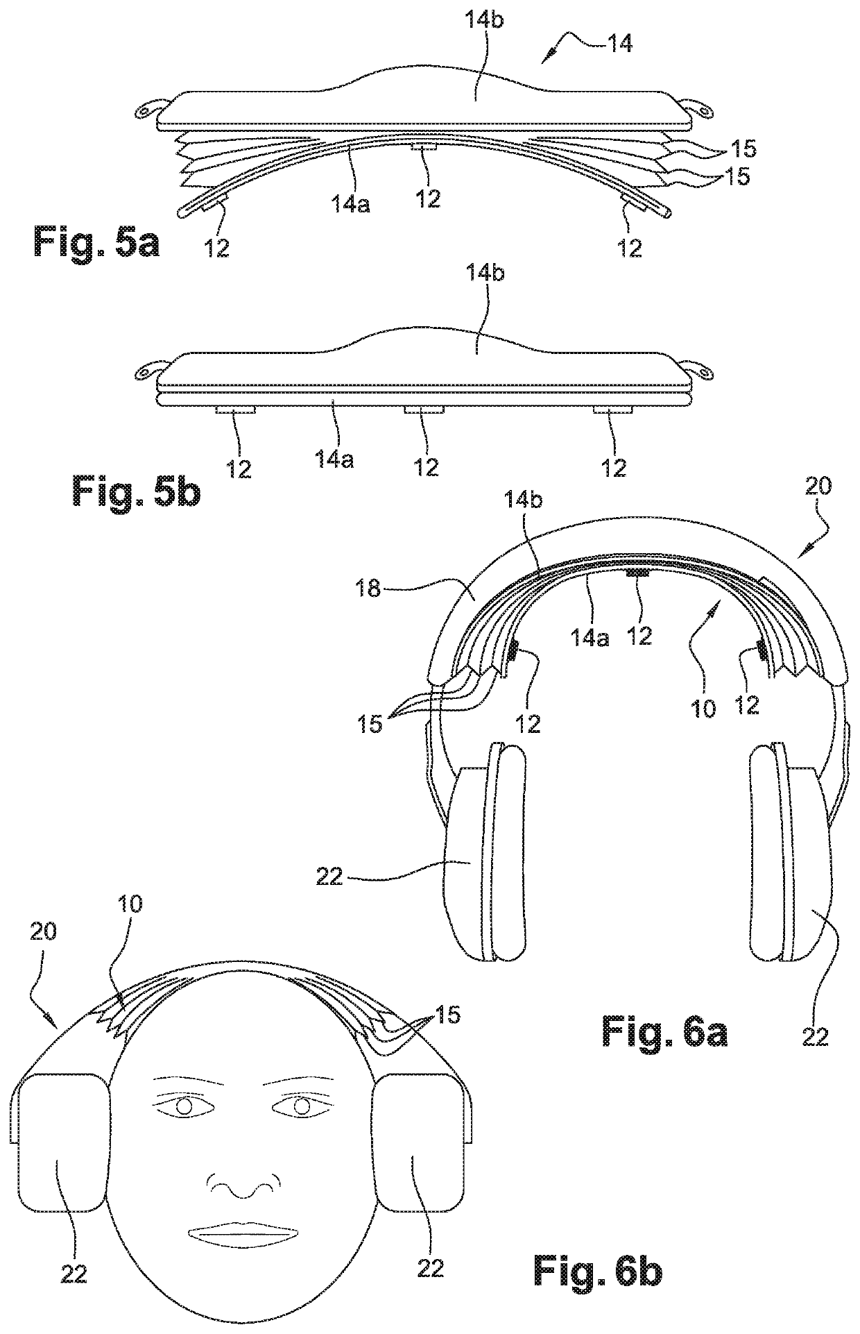 Device for measuring and/or stimulating brain activity