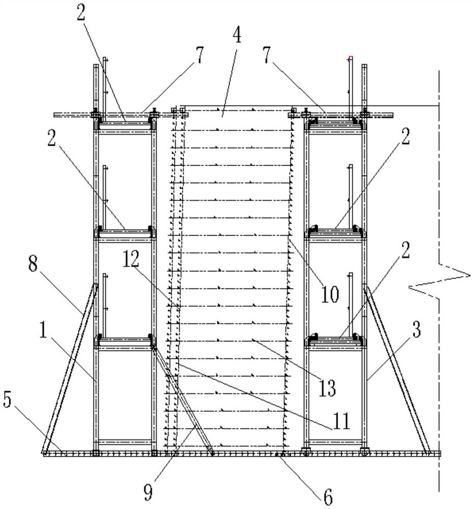 Method for quickly positioning reinforcing mesh and precisely forming and assembling segmental reinforcing bar components
