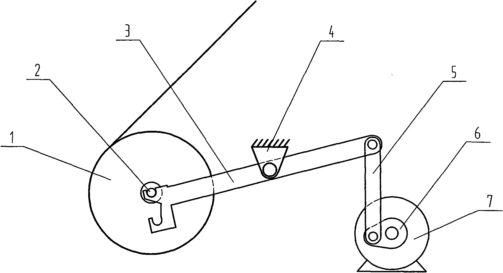 Reel flat pressing full-automatic die cutting machine