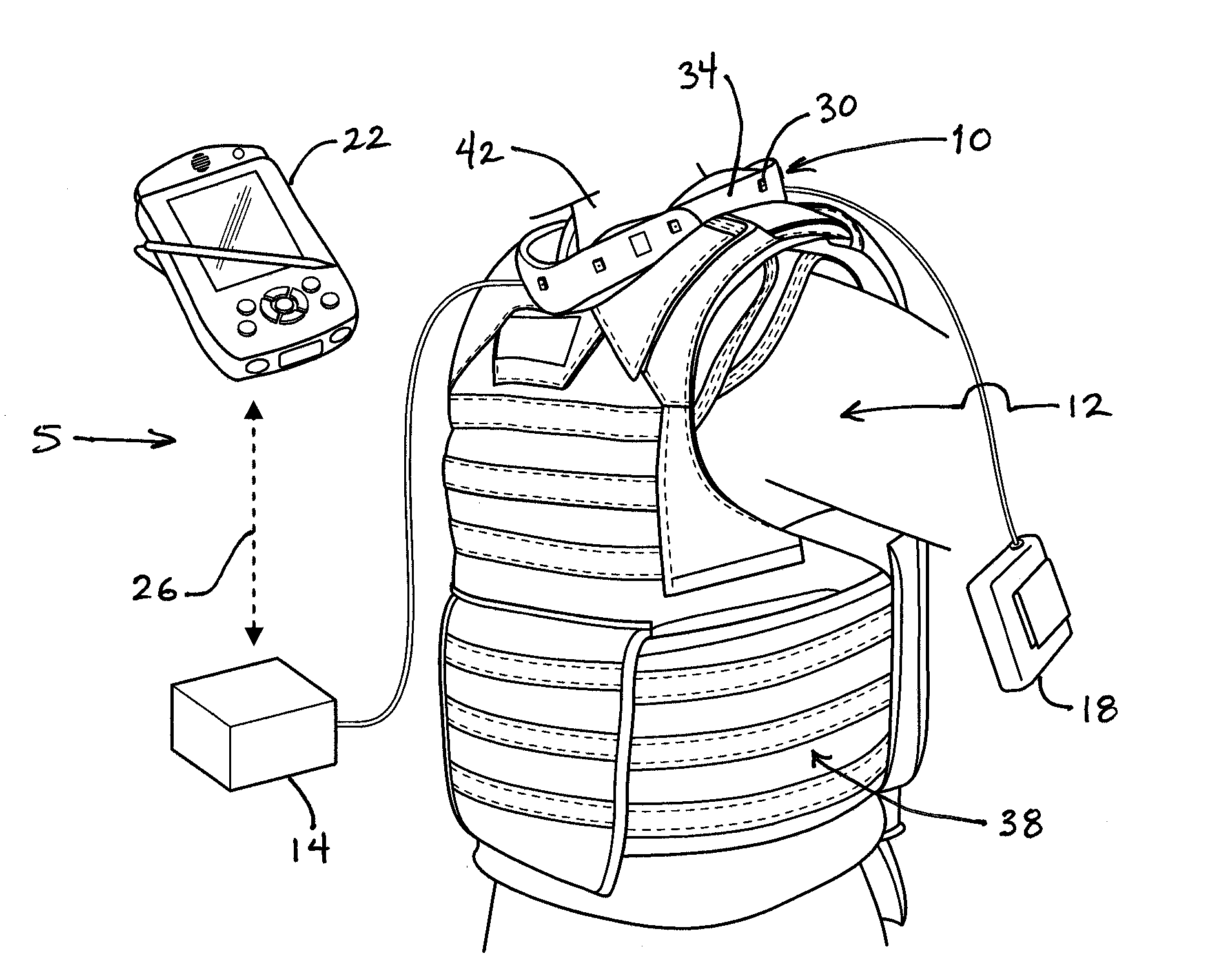 Projectile-Detection Collars and Methods