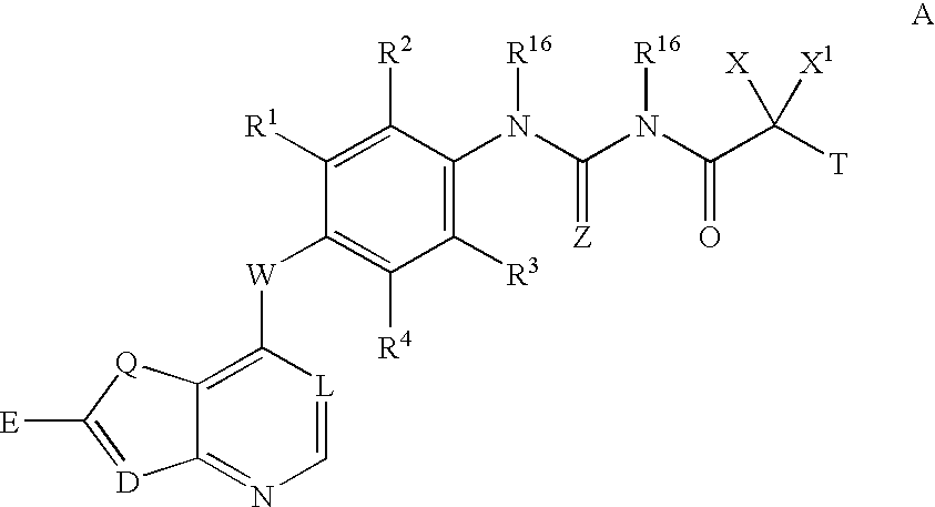 Substituted thieno[3,2-d]pyridines as inhibitors of the VEGF receptor and HGF receptor