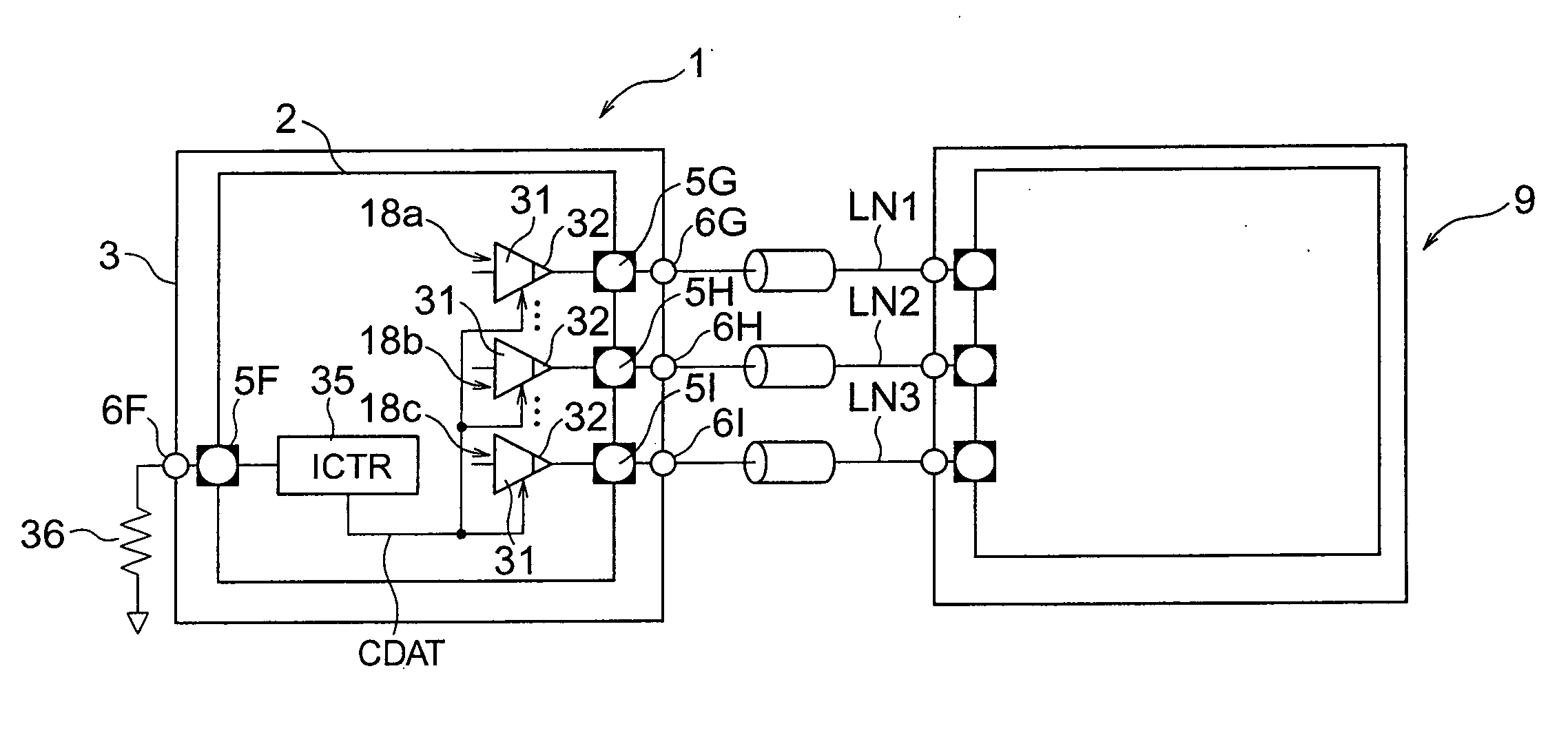 Impedance matching commonly and independently