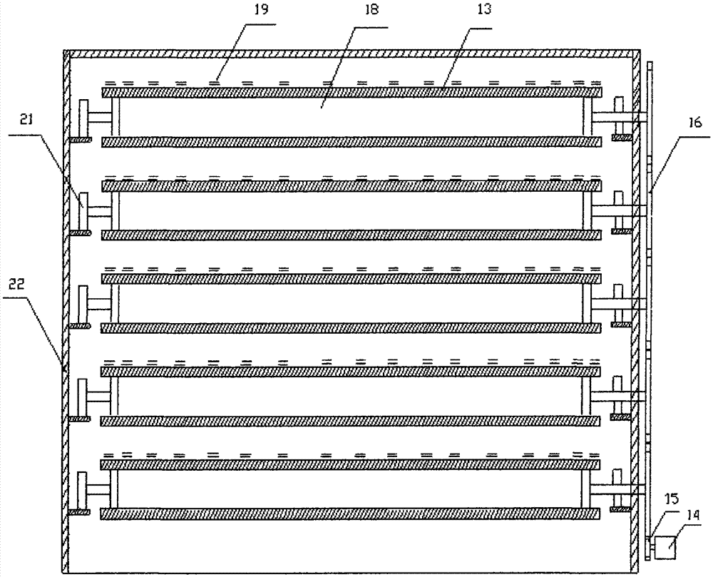 Thin-layer self-controlled static solid fermentation integrated optimization method and device