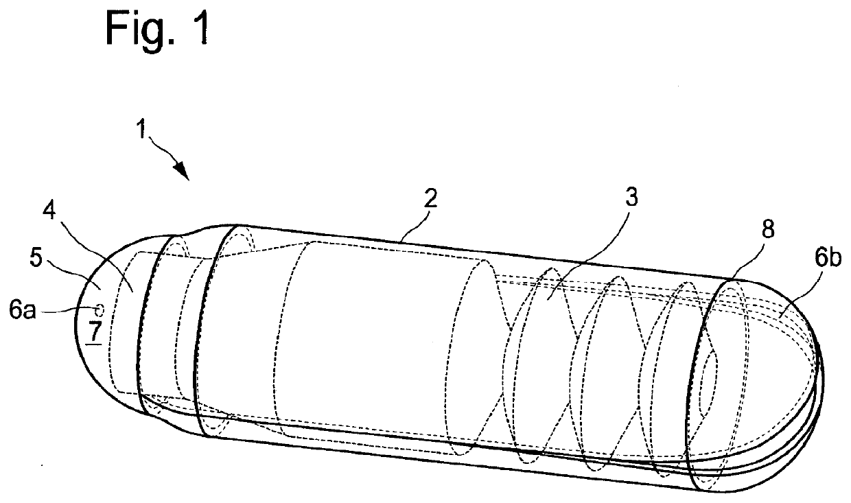 Pharmaceutical dosage form for application to mucous membranes