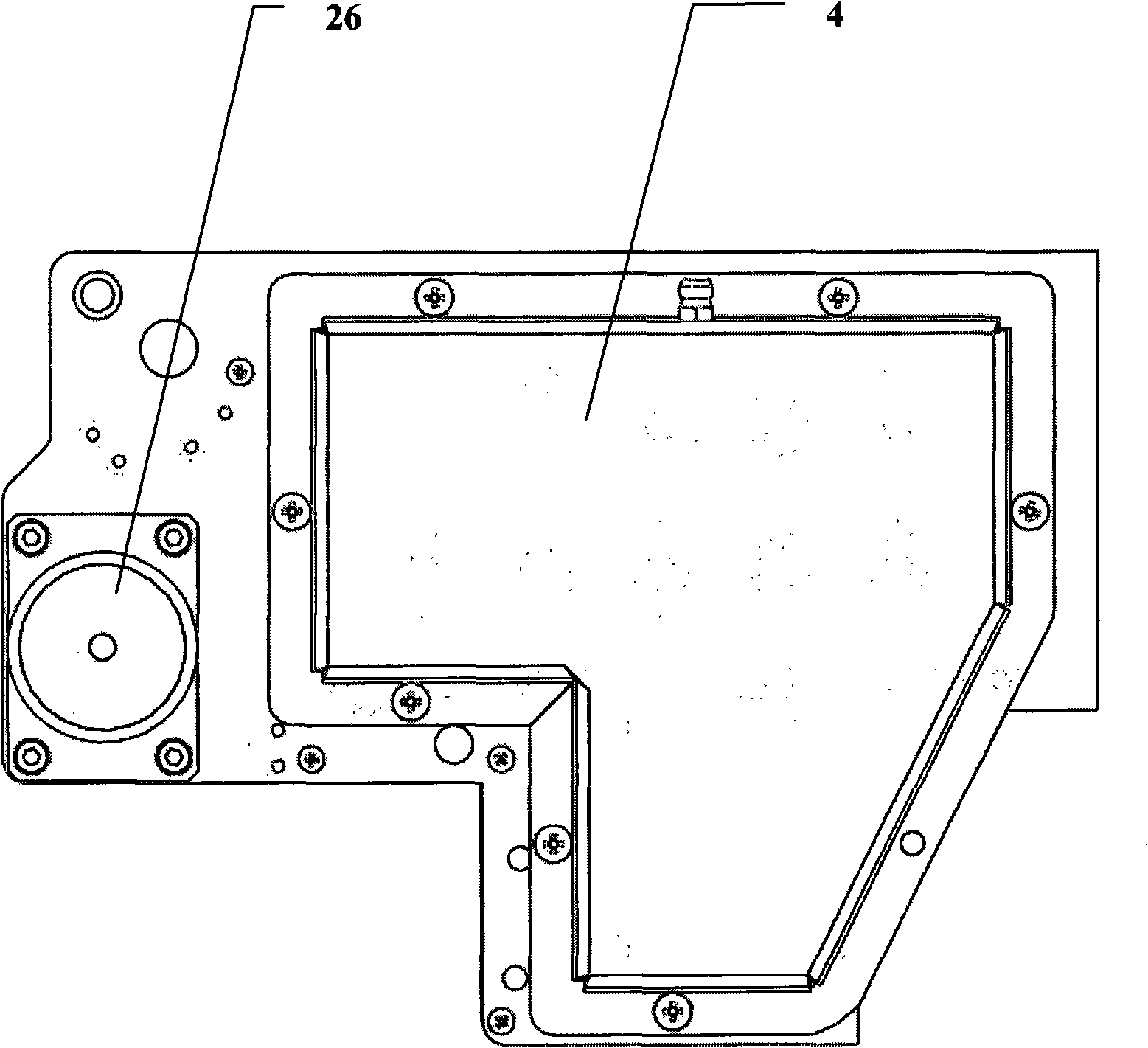 Ticket card conveying mechanism of ticket selling machine