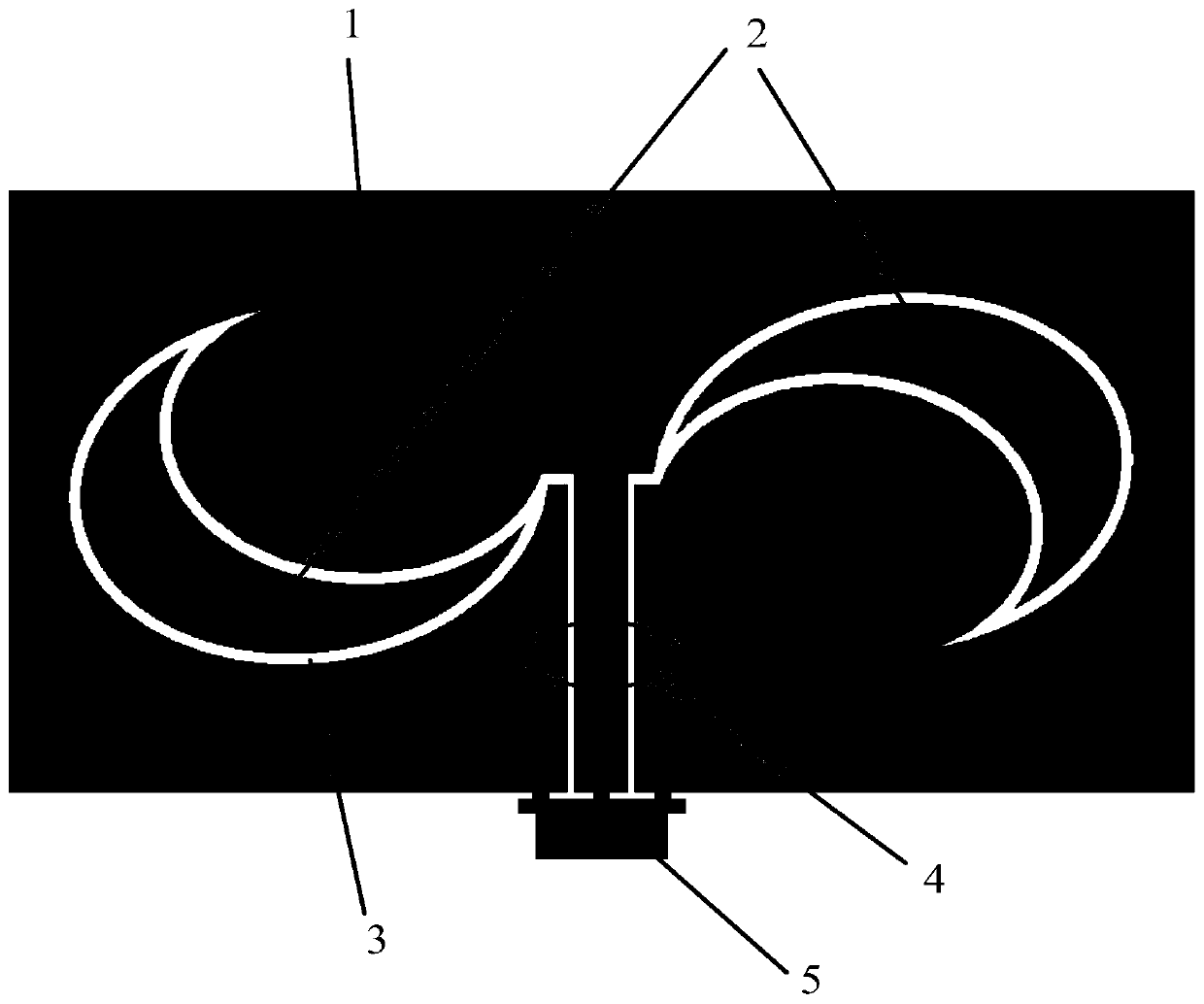 Flexible ultra-wideband circularly-polarized antenna