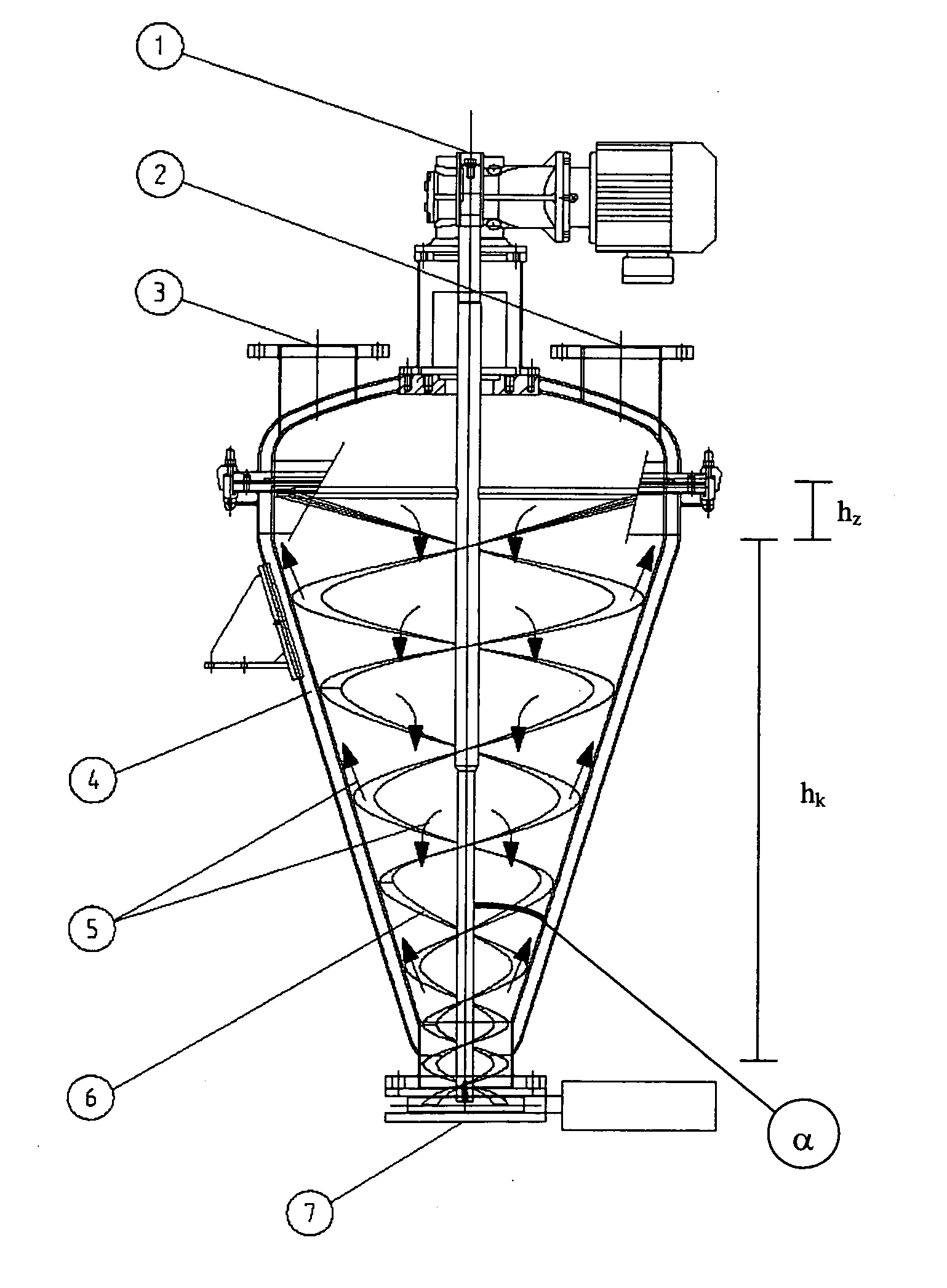 Apparatus and process for batchwise polycondensation