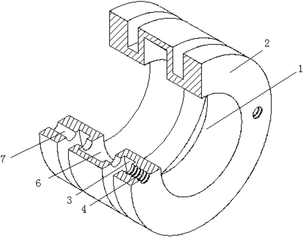 Coupling expanding sleeve