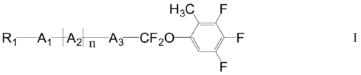 A liquid crystal composition with high transmittance and its application