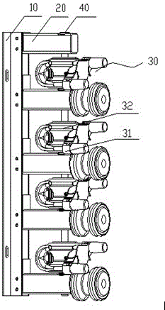 Cable fixing apparatus