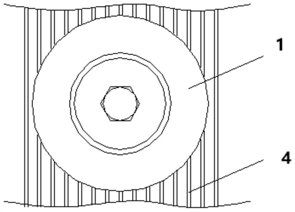 Magnetic force measuring device