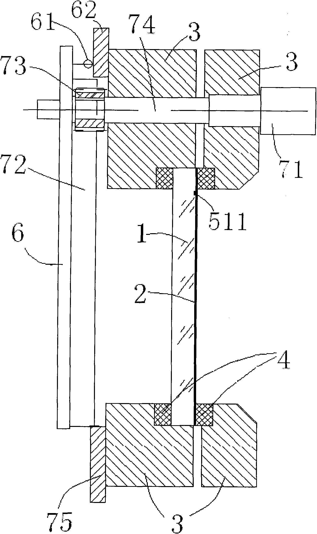 Electric frost prevention observation window