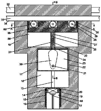 Pipe fitting drilling device