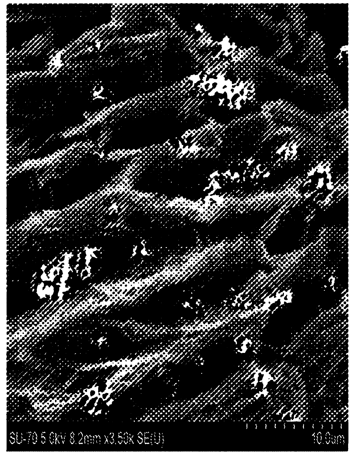 Method for preparing micro-expansion graphite material by mixture of scale graphite and microcrystal graphite