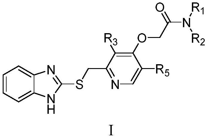 2-[(pyridin-2-ylmethyl)sulfanyl]-1h-benzimidazole compounds and their application