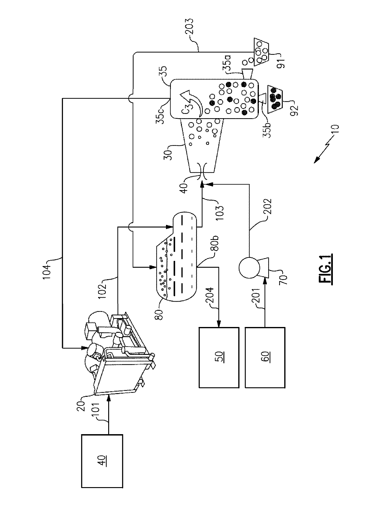 Water desalination system and method for fast cooling saline water using turbines